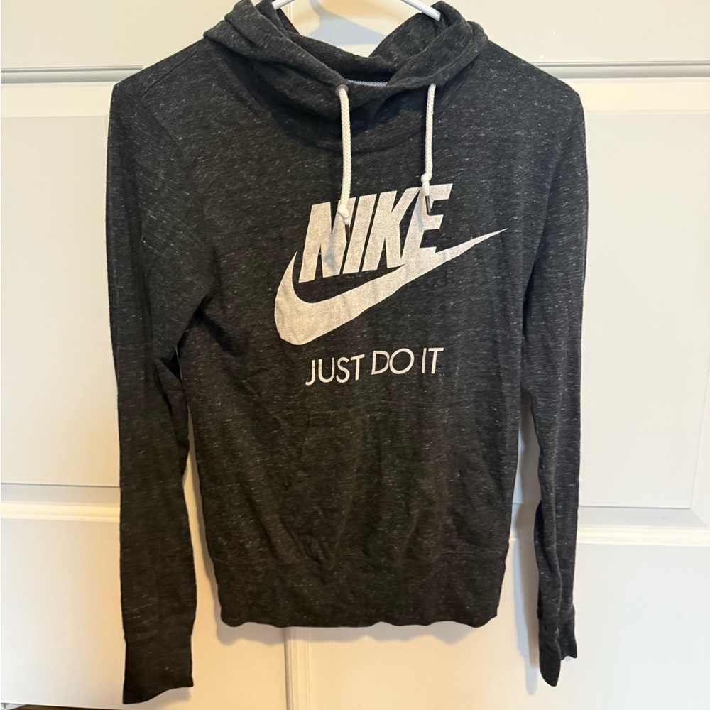 Women’s Nike Black High Neck Hoodie